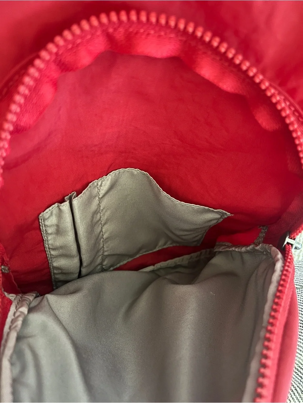 Kipling Seoul Small Red Rouge Backpack